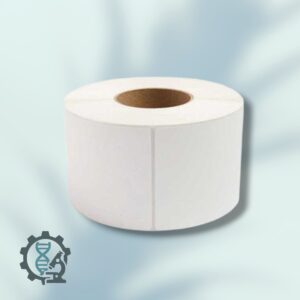 لیبل کاغذی 100×100 میلیمتر تک ردیف
