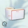 لیبل کاغذی 125×95 میلیمتر تک ردیف