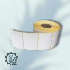لیبل کاغذی 70×80 میلیمتر تک ردیف