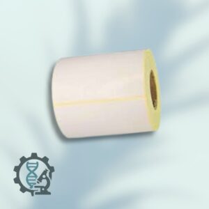 لیبل کاغذی 80×100 میلیمتر تک ردیف