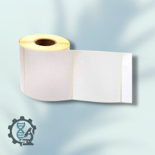 لیبل صدفی 100×100 میلیمتر تک ردیف