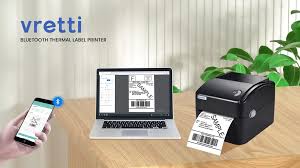 لیبل پرینتر Vretti به همراه بلوتوث