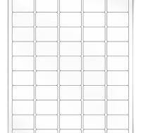 برچسب کاغذی 40×20 میلیمتر پنج ردیف