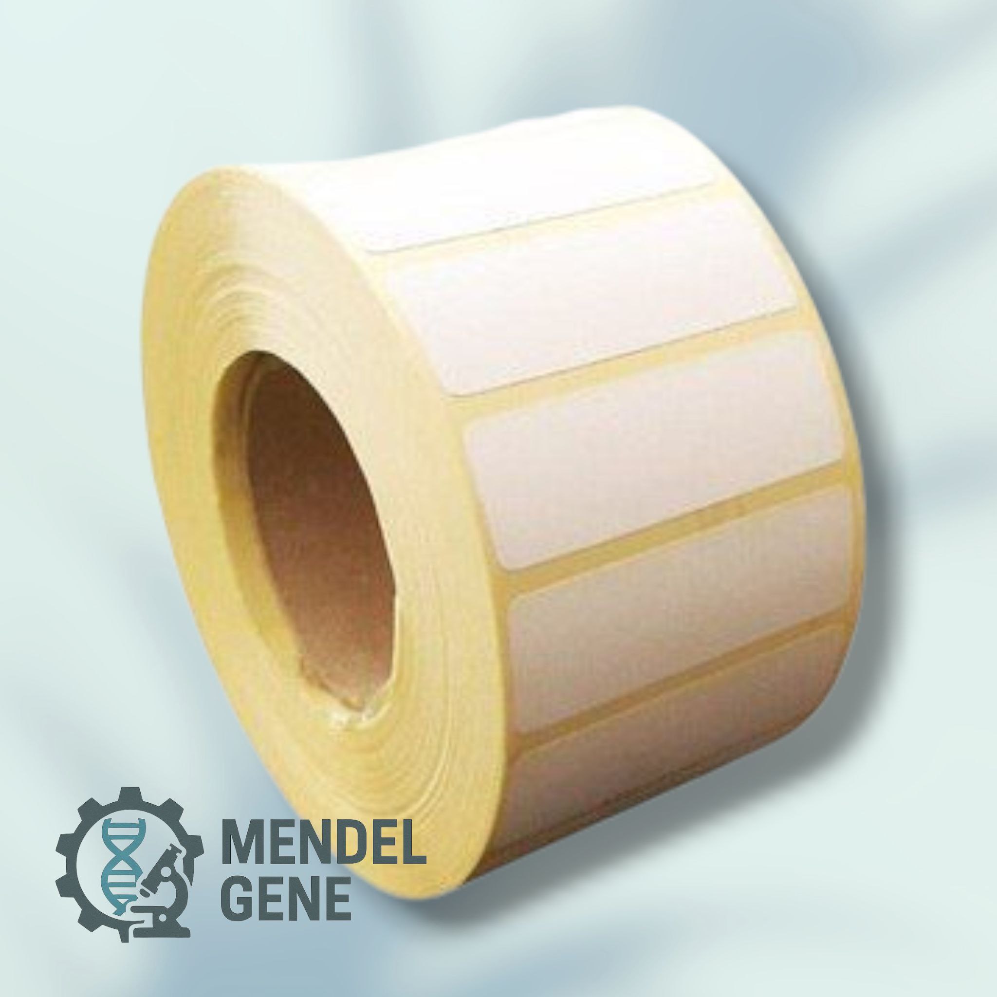 لیبل صدفی (PVC) سایز 15×45 میلیمتر تک ردیف بوبین کوچک کم چسب - Image 2