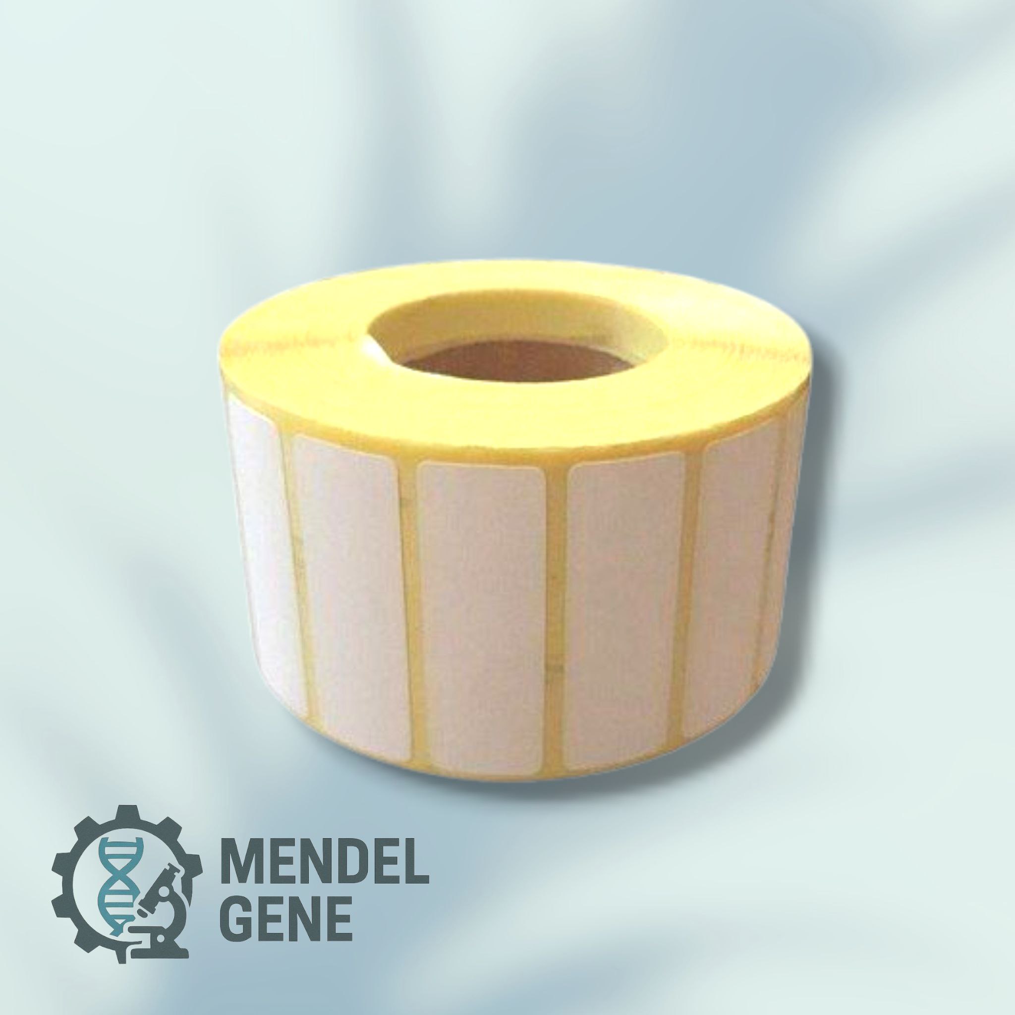 لیبل صدفی (PVC) سایز 15×45 میلیمتر تک ردیف بوبین کوچک کم چسب - Image 3